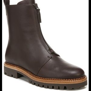 Vince Cabria Boots in Chocolate - BRAND NEW